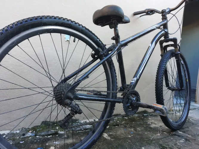 Bicicleta pra levar logo