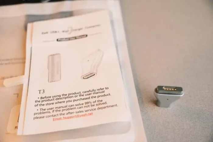 adaptador magnético USB-C p/ carregador de MacBook, T3 / ?GaN USB-C Wall Charger Connector
