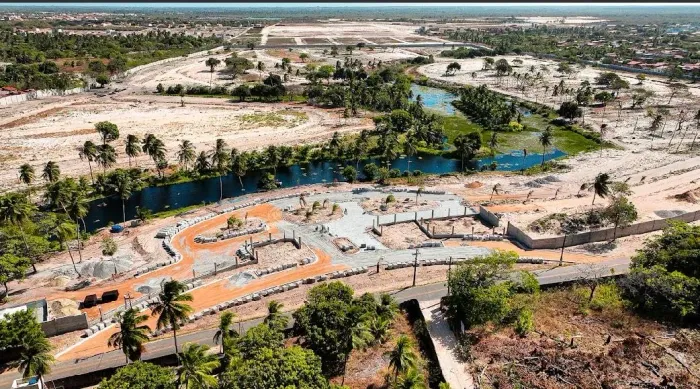 Lote à venda em condominio fechado de alto padrão no Paracuru