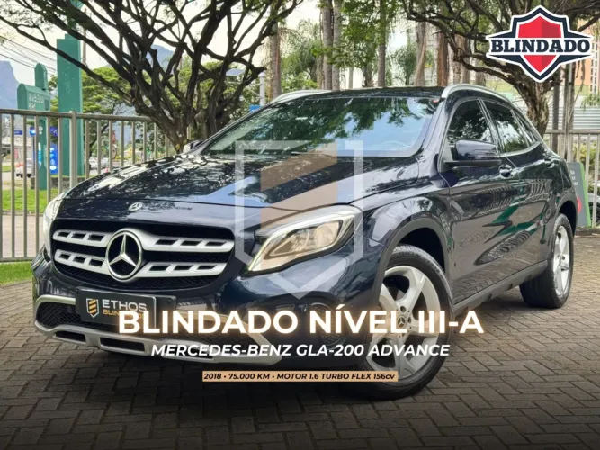 Mercedes-Benz GLA 200 Adv. 1.6/1.6 TB 16V Flex Aut. 2018