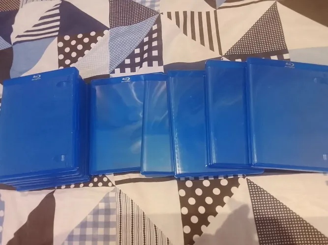 Blu-ray estojos novos perfeitos para jogos PS4