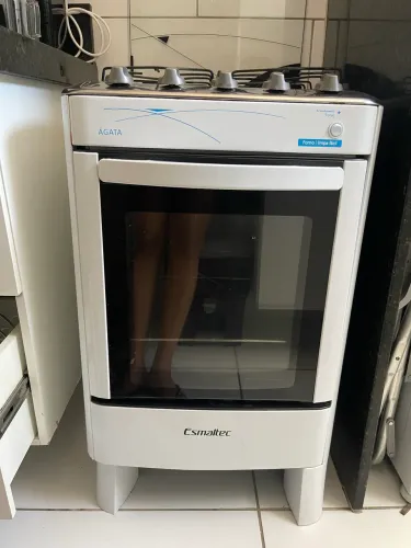 Fogão Esmaltec Forno automático