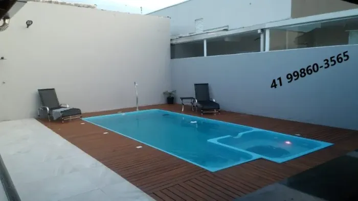 Casa em Guaratuba, Nereidas - Piscina com Hidromassagem