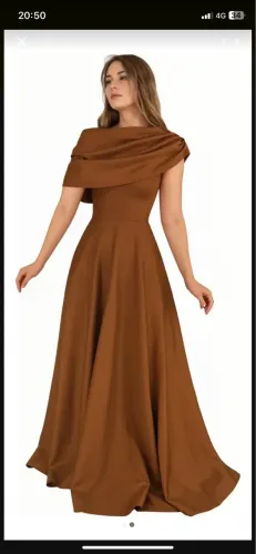 Vestido Festa Terracota