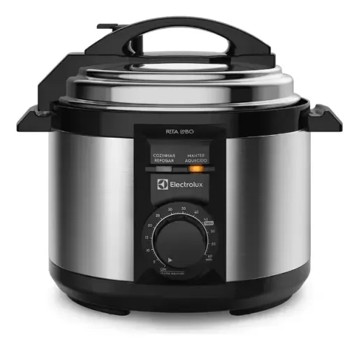 Panela de Pressão Elétrica Electrolux por Rita Lobo 3L Efficient c/ Timer (PCE15)