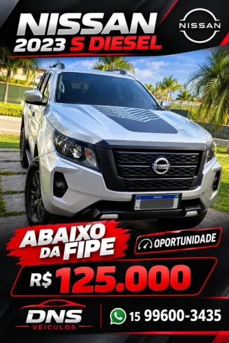 Nissan Frontier S CD 4X4 2.3 TB Diesel Mec. 2023
