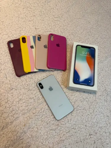 iPhone X, 64gb, cor branco