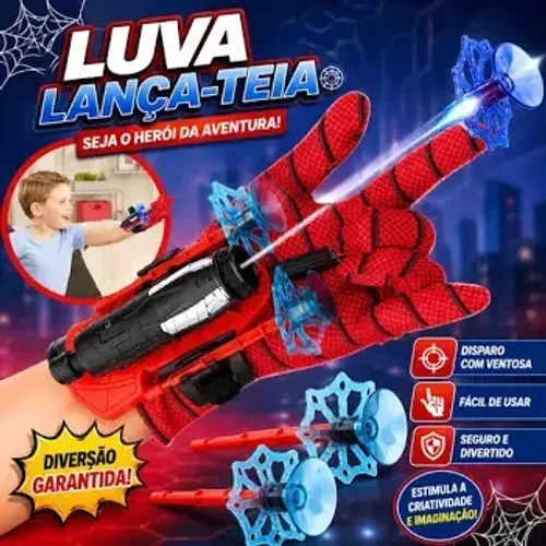 Luva Lança-Teia do Homem-Aranha
