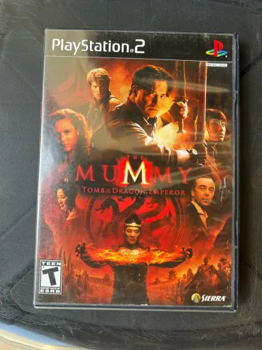 PS2: mídia física The Mummy Tomb of The Dragon emperor 