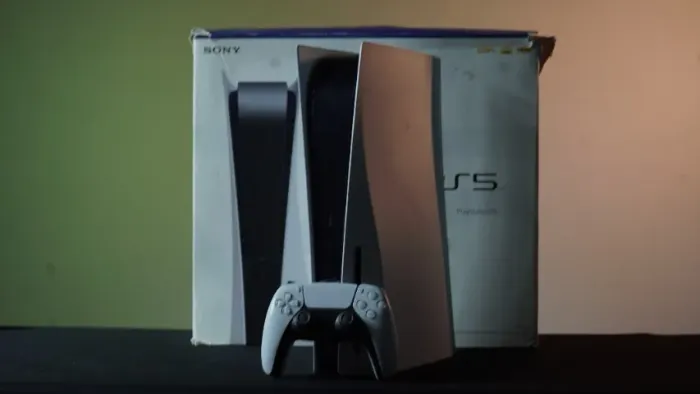 ps5 com caixa - R$3.499,00 - Midia Fisica