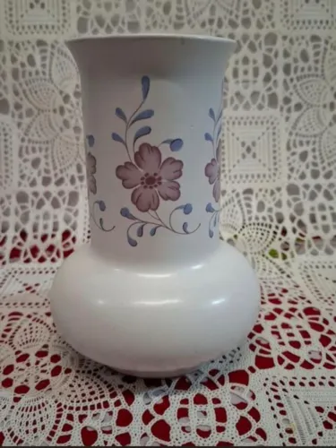 vaso de cerâmica nerina floral vintage