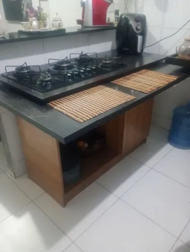 Balcão com Cooktop Consul 5 bocas,cafeteira,Air fry,etc
