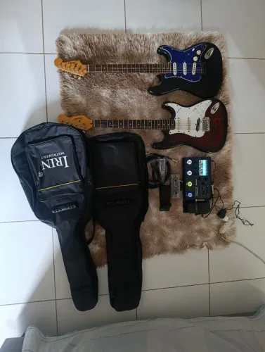 guitarras e pedaleiras LEIA DESCRIÇÃO