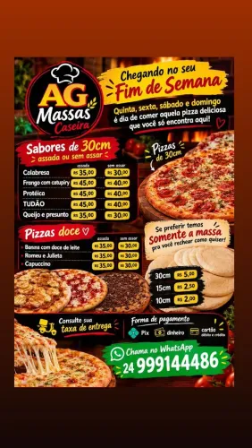 Massa de pizza caseira