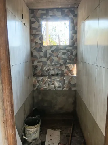 Serviço de acabamento em porcelanato