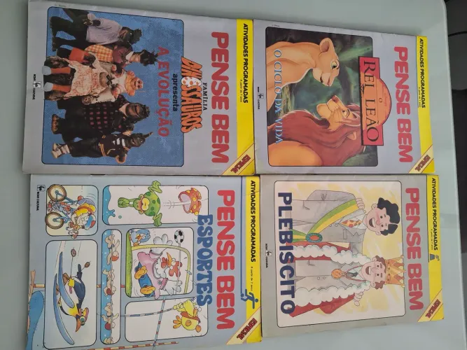 Livro pense bem tectoy edição especial