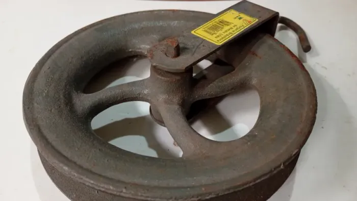 Roldana para poço 18 cm usado