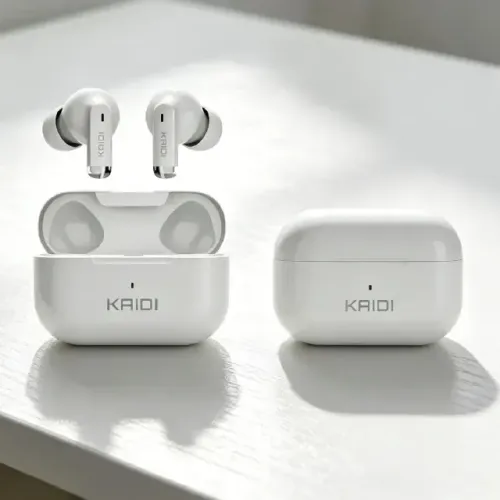 Fones De Ouvido Bluetooth Kaidi Kd 780 - Som De Qualidade Branco