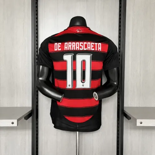Camisa Flamengo 2025 - Versão Jogador - Arrascaeta 10