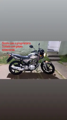 Cg Titan 150 , última carburada .