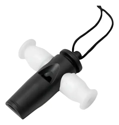 Apito Liverpool Mestre De Samba Plástico Abs Cor Preto