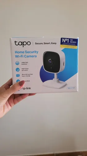 Câmera de Segurança Wifi Noturna Tapo c100 TpLink