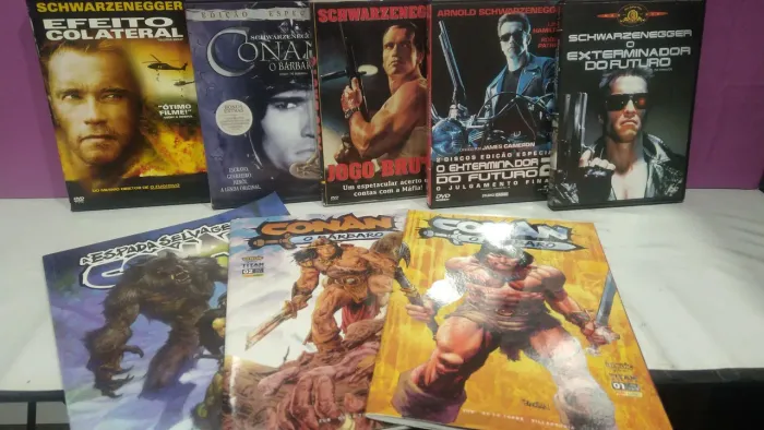 Dvds Arnold Schwarzenegger originais