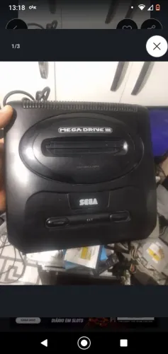 Mega drive 3 com defeito