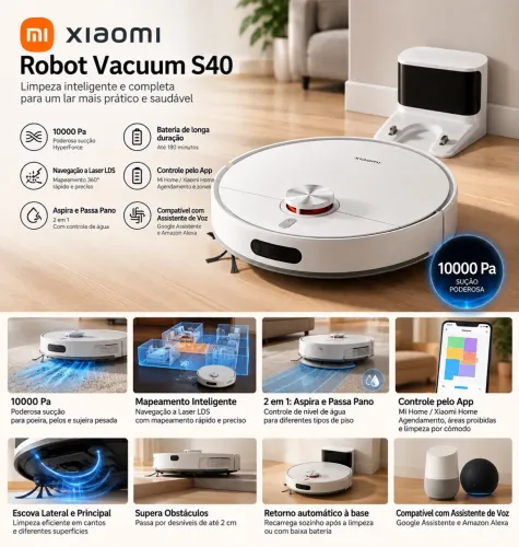 Robô Aspirador Xiaomi S40