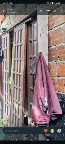 2 portas maciças
