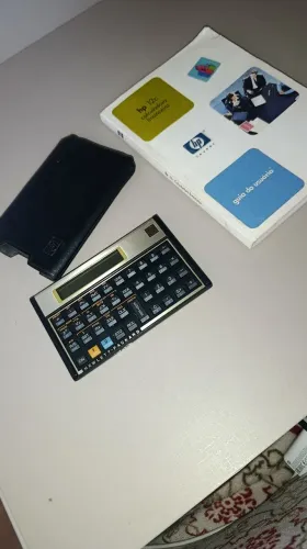 Calculadora Hp - 12C - Original - Com manual