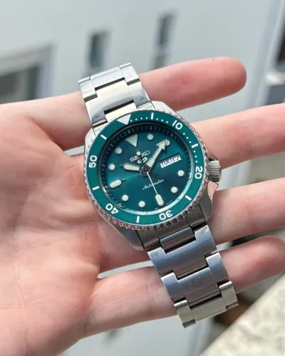 Relogio Seiko 5 Sports Verde