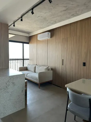 Apartamento para Locação em Goiânia, Setor Oeste, 1 dormitório, 1 banheiro, 1 vaga