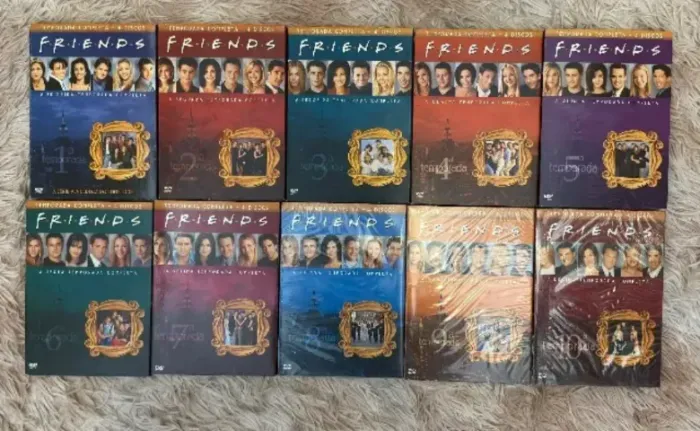 Dvd friends 10 temporadas