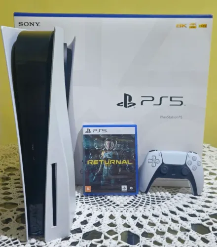 PS5 - Playstation 5 midia fisica e digital c/caixa e nota fiscal, valor R$ 3.750,00