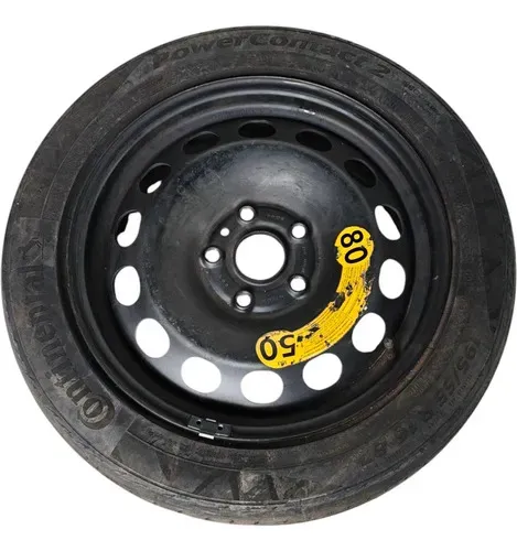 Roda Estepe C/pneu Aro 16 Volkswagen Jetta 2010 2011 2012 Preto