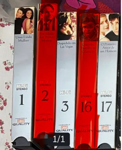 VHS Videoteca caras 