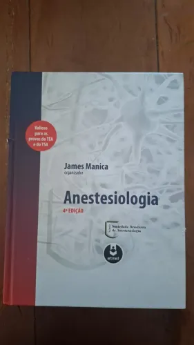 Anestesiologia - Manica, Capa Dura - 4ª Edição - (Seminovo - Excelente)