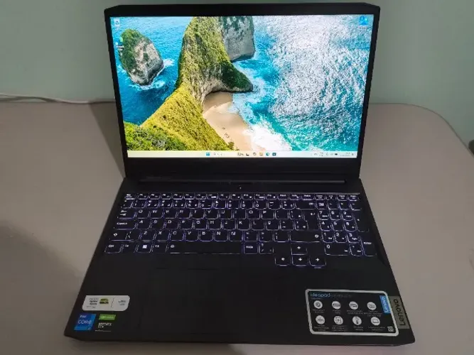 Notebook Lenovo IdeaPad Gaming 3i | Core i7 11ª Gen | GTX 1650 | 16 GB RAM | 512 GB SSD