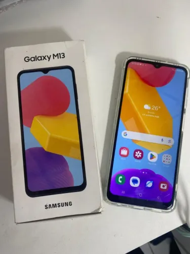 Samsung m13 128gb + caixa