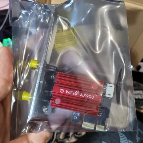 Placa WIFI 6, bluetooth 5.4 - Fenvi AX900Pro (Novo, lacrado)