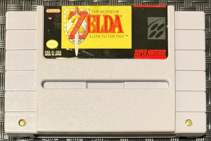 Zelda A Link to the Past Original SNES Americano Salvando Nintendo