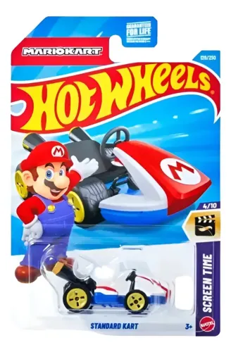 Carrinho da Hot Wheels - Edição de Colecionador MarioKart