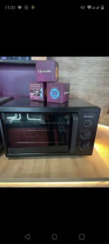 Forno Elétrico Mueller 50Litros Novo Produto Na Caixa/Pronta Entrega Loja R&L Moveis