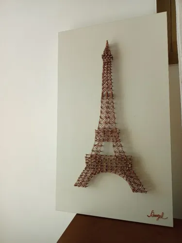 Quadro com torre Eiffel 