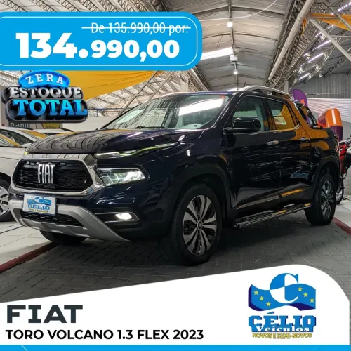 Fiat Toro Volcano 1.3 T270 4X2 Flex AUT 2023