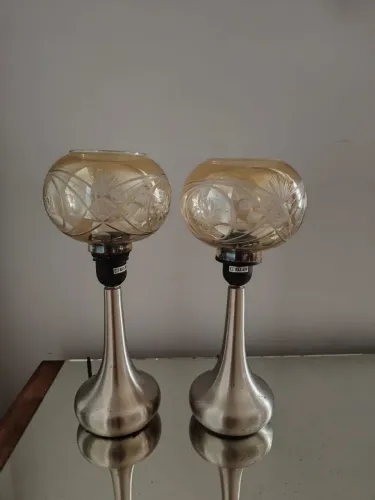 Luminária retrô 