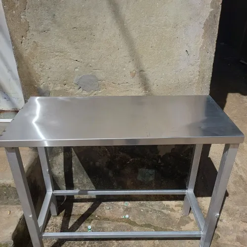 Bancada inox 1m/45m