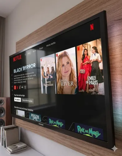 Smart TV 32 Samsung com Suporte Articulado Entrego