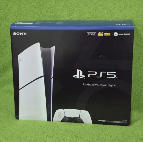 PS5 SLIM DIGITAL 825G | 1 MÊS DE USO | NF + GARANTIA 08/27 | ACEITO OLX PAY